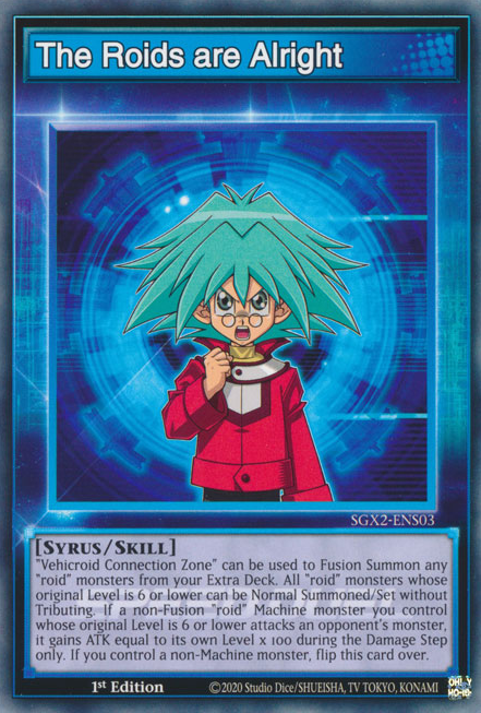 The Roids are Alright [SGX2-ENS03] Common | Jomio and Rueliete's Cards and Comics