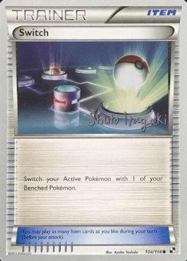Switch (104/114) (Terraki-Mewtwo - Shuto Itagaki) [World Championships 2012] | Jomio and Rueliete's Cards and Comics