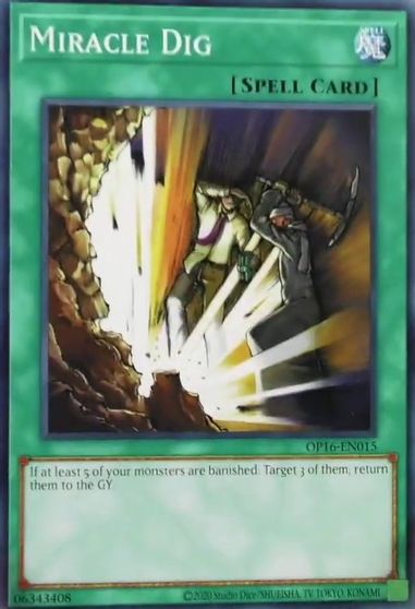 Miracle Dig [OP16-EN015] Common | Jomio and Rueliete's Cards and Comics