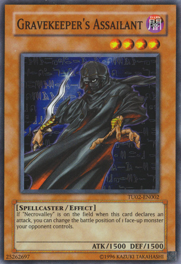 Gravekeeper's Assailant [TU02-EN002] Super Rare | Jomio and Rueliete's Cards and Comics