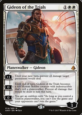 Gideon of the Trials [Amonkhet] | Jomio and Rueliete's Cards and Comics