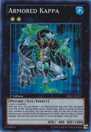 Armored Kappa [SHSP-EN097] Super Rare | Jomio and Rueliete's Cards and Comics