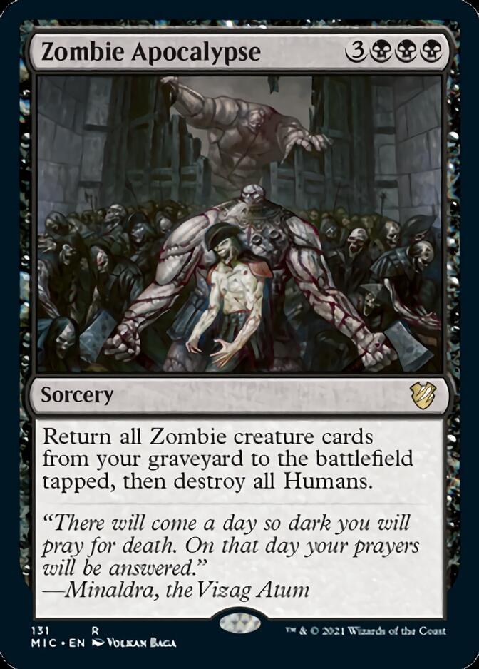 Zombie Apocalypse [Innistrad: Midnight Hunt Commander] | Jomio and Rueliete's Cards and Comics