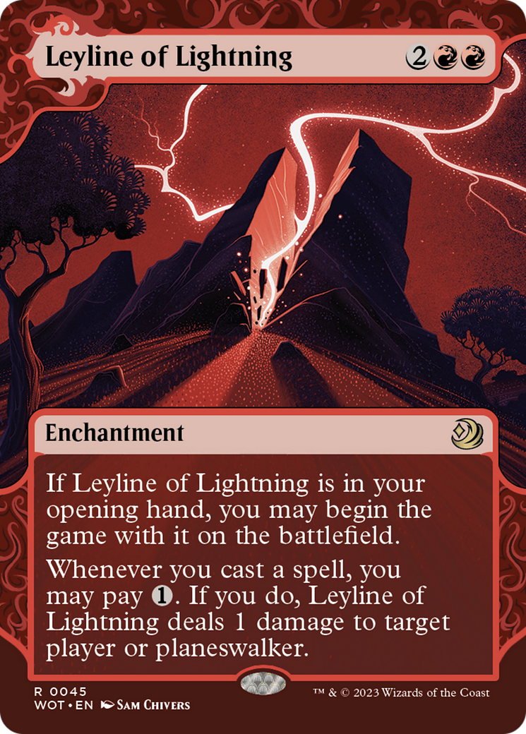 Leyline of Lightning [Wilds of Eldraine: Enchanting Tales] | Jomio and Rueliete's Cards and Comics