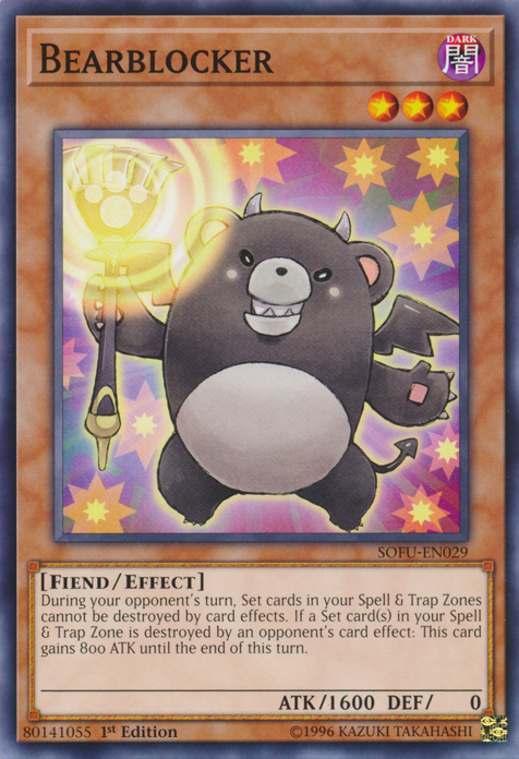 Bearblocker [SOFU-EN029] Common | Jomio and Rueliete's Cards and Comics