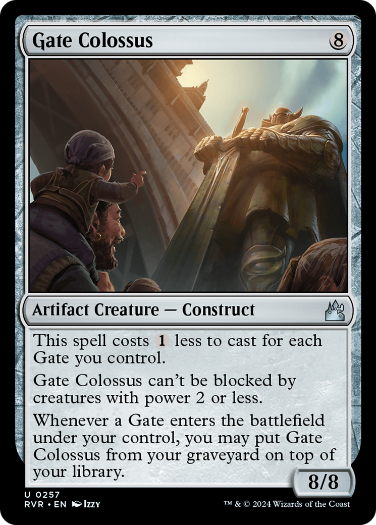 Gate Colossus [Ravnica Remastered] | Jomio and Rueliete's Cards and Comics