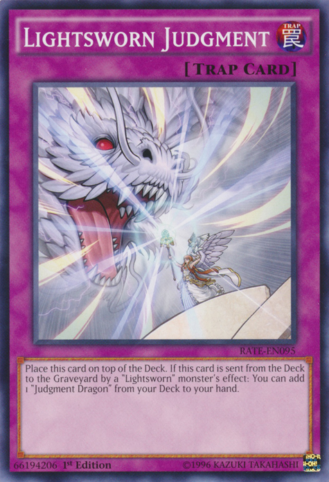 Lightsworn Judgment [RATE-EN095] Common | Jomio and Rueliete's Cards and Comics