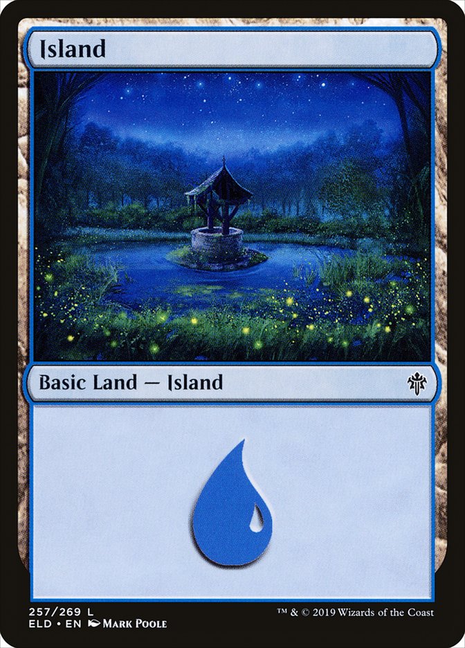 Island (257) [Throne of Eldraine] | Jomio and Rueliete's Cards and Comics