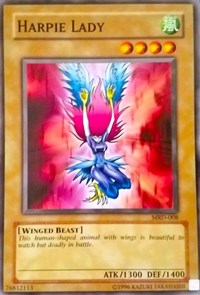Harpie Lady (New Artwork) [MRD-008] Common | Jomio and Rueliete's Cards and Comics