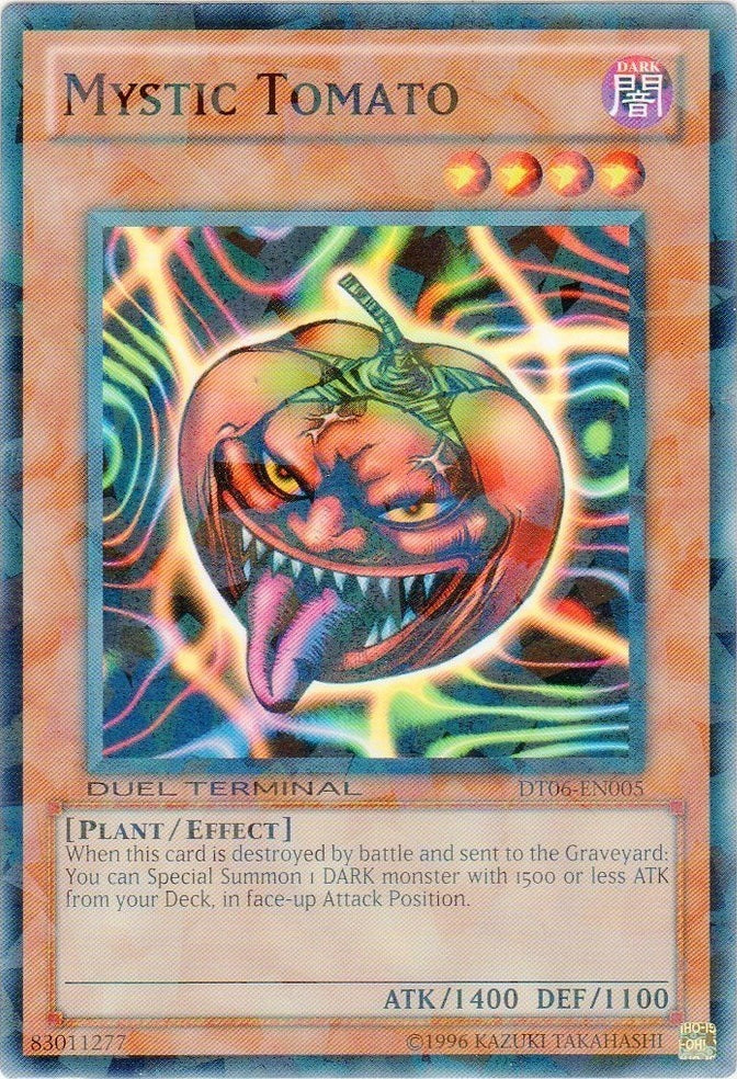 Mystic Tomato [DT06-EN005] Common | Jomio and Rueliete's Cards and Comics