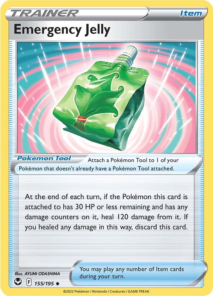 Emergency Jelly (155/195) [Sword & Shield: Silver Tempest] | Jomio and Rueliete's Cards and Comics