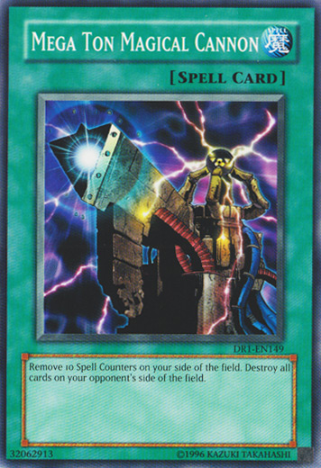 Mega Ton Magical Cannon [DR1-EN149] Common | Jomio and Rueliete's Cards and Comics