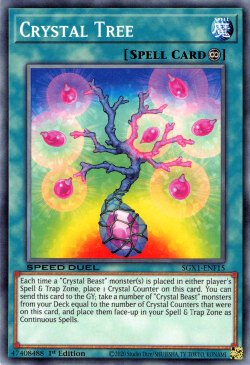 Crystal Tree [SGX1-ENF15] Common | Jomio and Rueliete's Cards and Comics