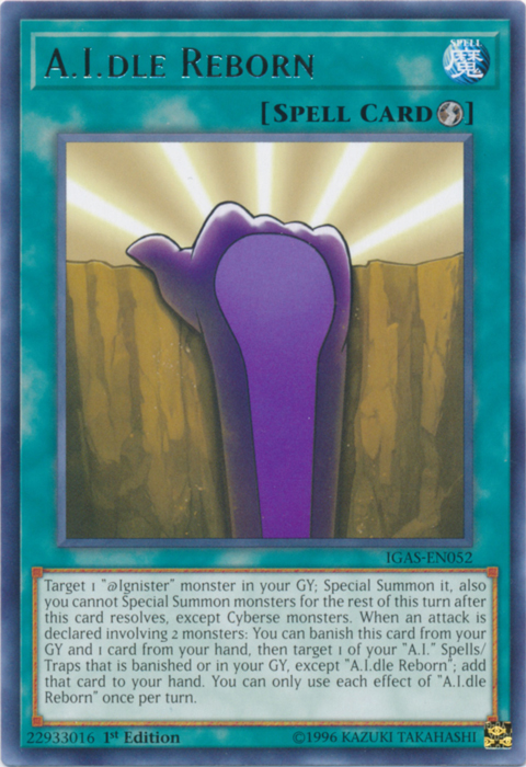A.I.dle Reborn [IGAS-EN052] Rare | Jomio and Rueliete's Cards and Comics