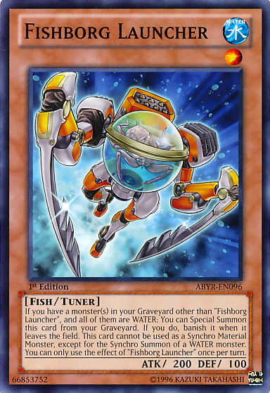 Fishborg Launcher [ABYR-EN096] Common | Jomio and Rueliete's Cards and Comics