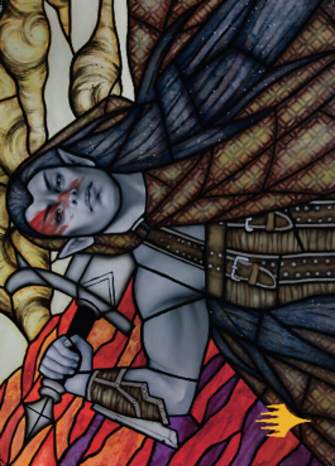 Radha, Coalition Warlord Art Card (Gold-Stamped Signature) [Dominaria United Art Series] | Jomio and Rueliete's Cards and Comics