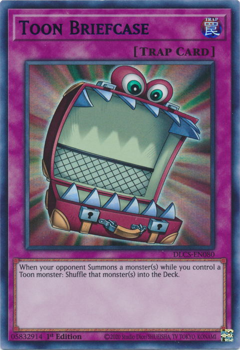 Toon Briefcase (Blue) [DLCS-EN080] Ultra Rare | Jomio and Rueliete's Cards and Comics