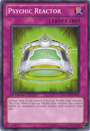 Psychic Reactor [EXVC-EN071] Common | Jomio and Rueliete's Cards and Comics