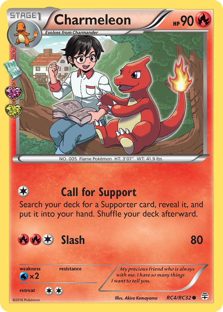 Charmeleon (RC4/RC32) [XY: Generations] | Jomio and Rueliete's Cards and Comics