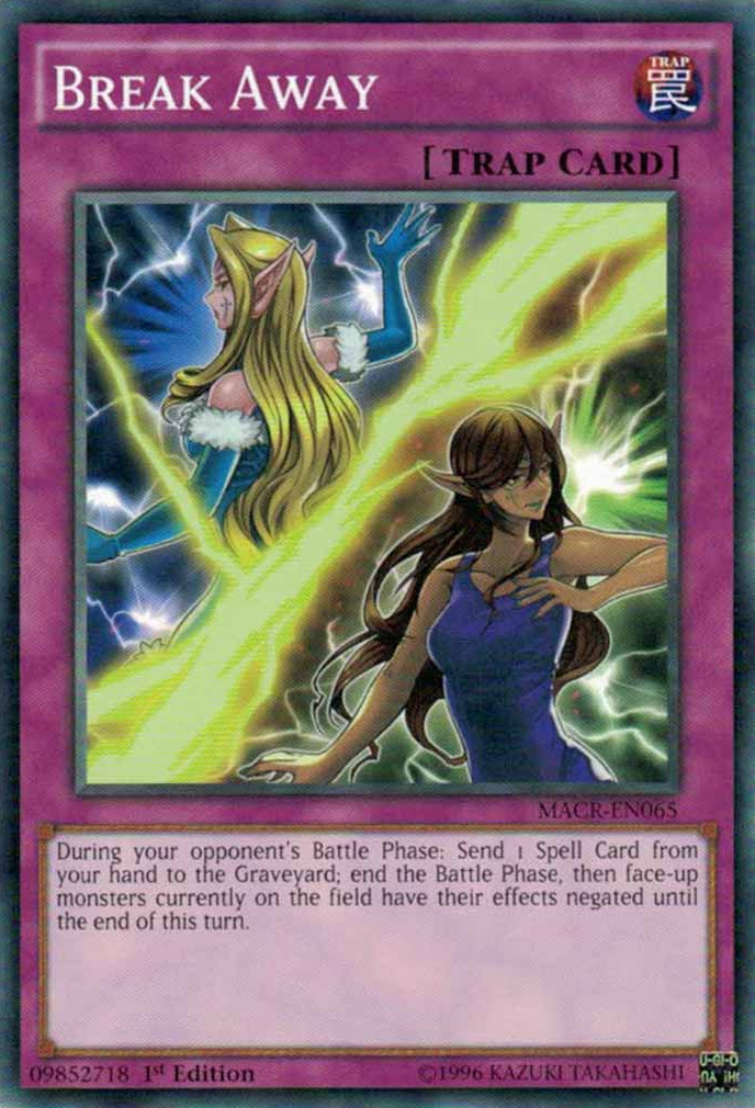 Break Away [MACR-EN065] Common | Jomio and Rueliete's Cards and Comics