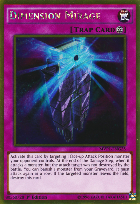 Dimension Mirage [MVP1-ENG25] Gold Rare | Jomio and Rueliete's Cards and Comics