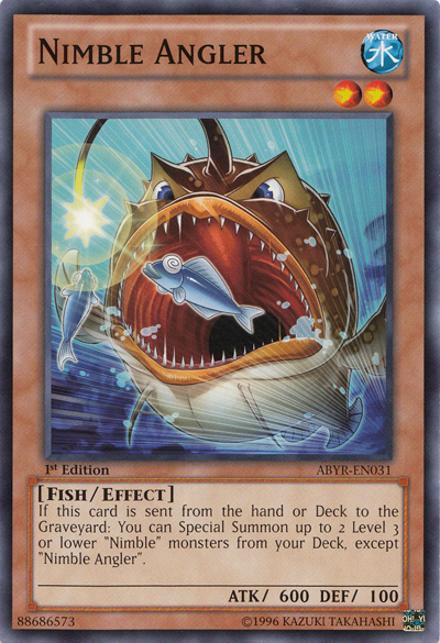 Nimble Angler [ABYR-EN031] Common | Jomio and Rueliete's Cards and Comics