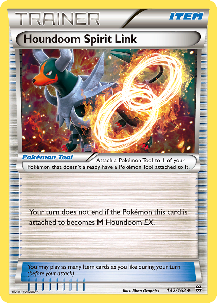 Houndoom Spirit Link (142/162) [XY: BREAKthrough] | Jomio and Rueliete's Cards and Comics