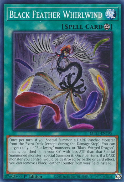 Black Feather Whirlwind [MP23-EN195] Common | Jomio and Rueliete's Cards and Comics