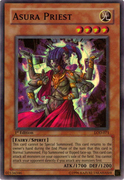 Asura Priest [LOD-071] Super Rare | Jomio and Rueliete's Cards and Comics