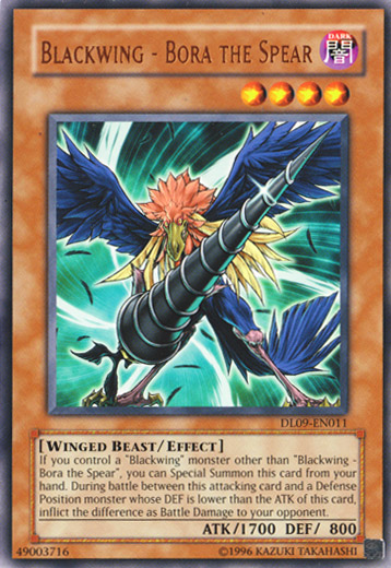 Blackwing - Bora the Spear (Bronze) [DL09-EN011] Rare | Jomio and Rueliete's Cards and Comics