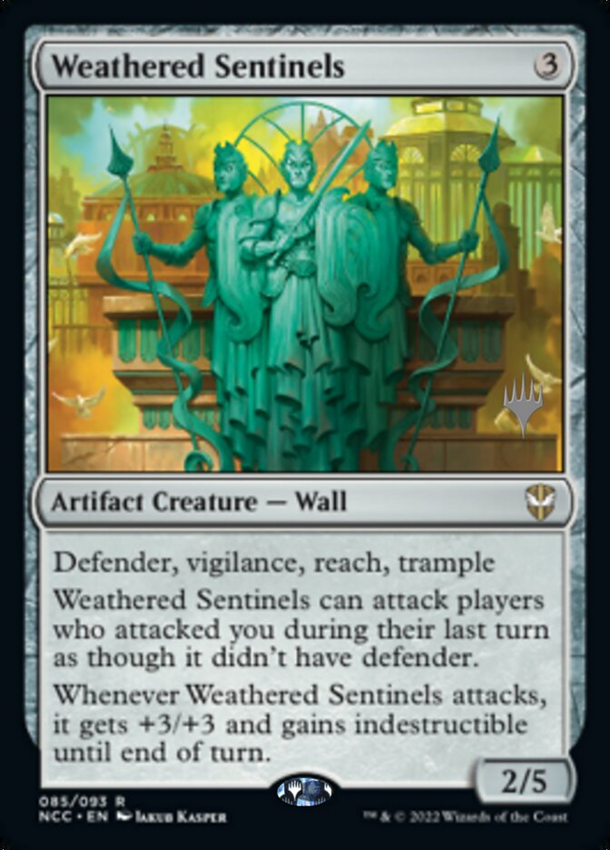 Weathered Sentinels (Promo Pack) [Streets of New Capenna Commander Promos] | Jomio and Rueliete's Cards and Comics