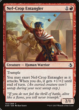 Nef-Crop Entangler [Amonkhet] | Jomio and Rueliete's Cards and Comics