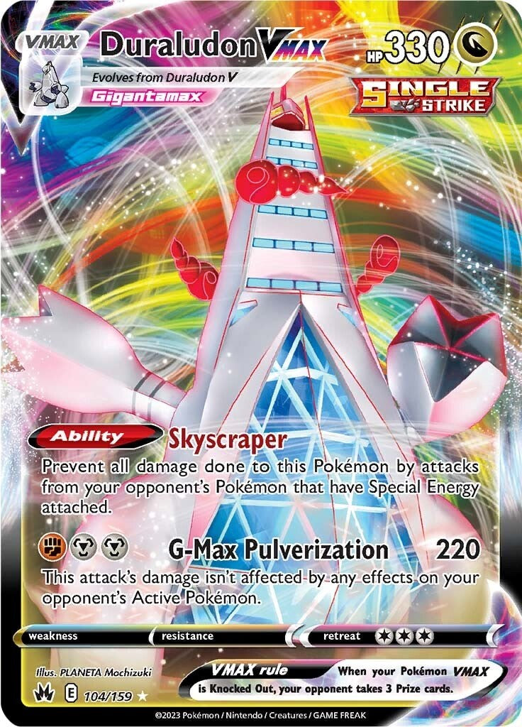 Duraludon VMAX (104/159) [Sword & Shield: Crown Zenith] | Jomio and Rueliete's Cards and Comics