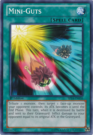 Mini-Guts [SP14-EN036] Common | Jomio and Rueliete's Cards and Comics