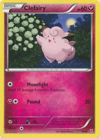 Clefairy (19/30) [XY: Trainer Kit 1 - Wigglytuff] | Jomio and Rueliete's Cards and Comics