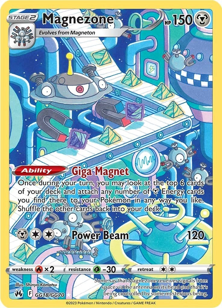 Magnezone (GG18/GG70) [Sword & Shield: Crown Zenith] | Jomio and Rueliete's Cards and Comics
