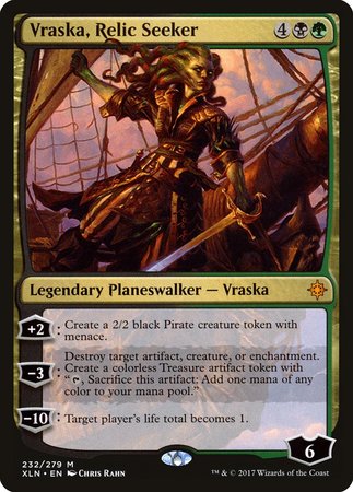 Vraska, Relic Seeker [Ixalan] | Jomio and Rueliete's Cards and Comics