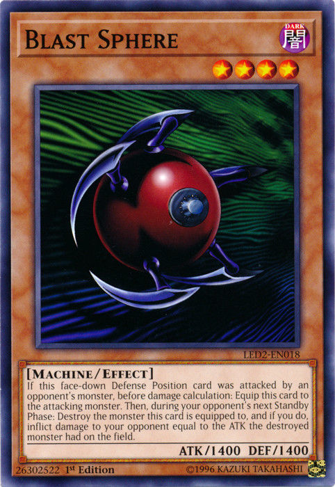 Blast Sphere [LED2-EN018] Common | Jomio and Rueliete's Cards and Comics