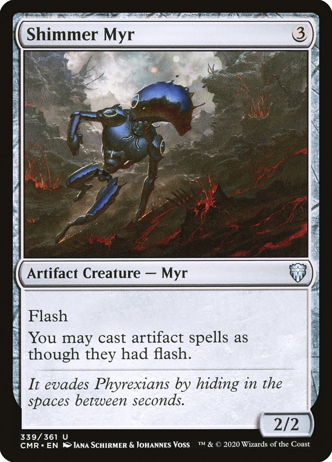 Shimmer Myr [Commander Legends] | Jomio and Rueliete's Cards and Comics