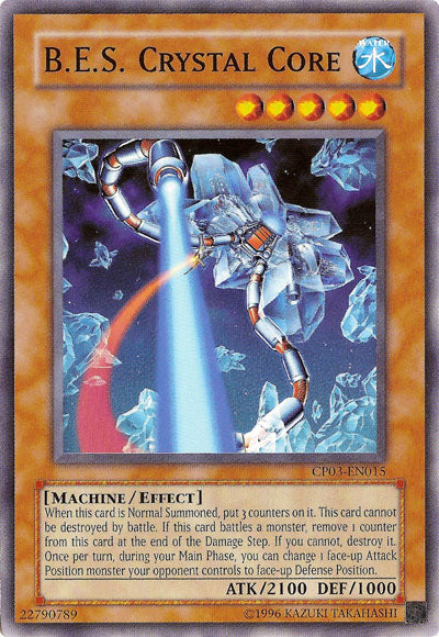 B.E.S. Crystal Core [CP03-EN015] Common | Jomio and Rueliete's Cards and Comics