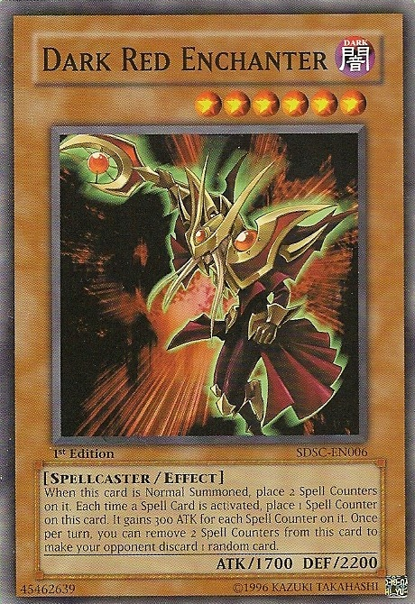 Dark Red Enchanter [SDSC-EN006] Common | Jomio and Rueliete's Cards and Comics