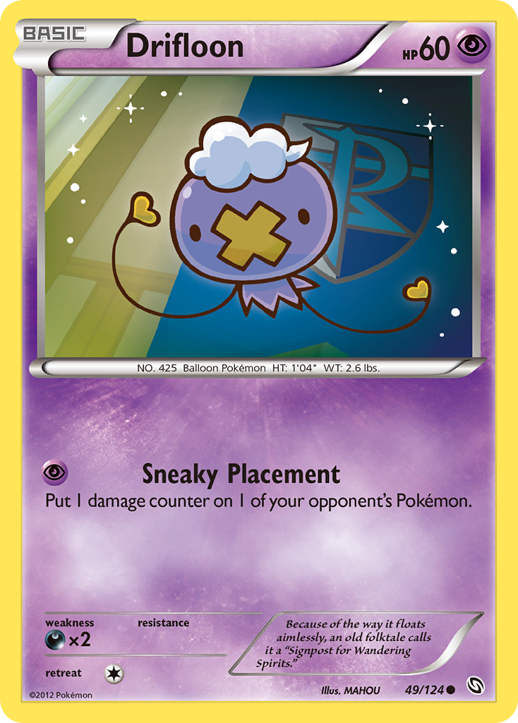 Drifloon (49/124) [Black & White: Dragons Exalted] | Jomio and Rueliete's Cards and Comics
