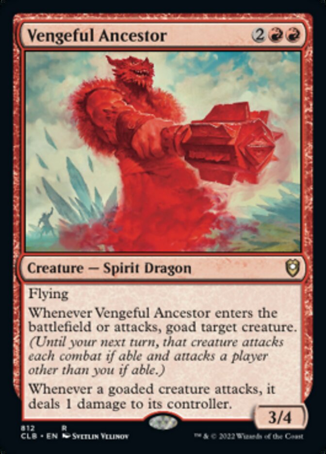 Vengeful Ancestor [Commander Legends: Battle for Baldur's Gate] | Jomio and Rueliete's Cards and Comics