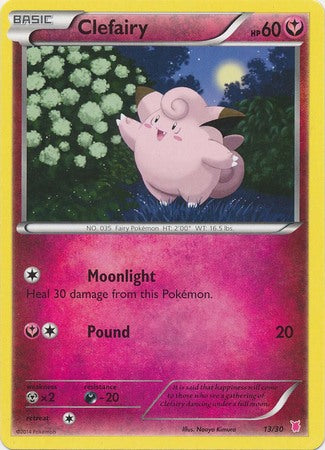 Clefairy (13/30) [XY: Trainer Kit 1 - Wigglytuff] | Jomio and Rueliete's Cards and Comics