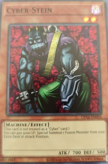 Cyber-Stein [OP16-EN004] Super Rare | Jomio and Rueliete's Cards and Comics