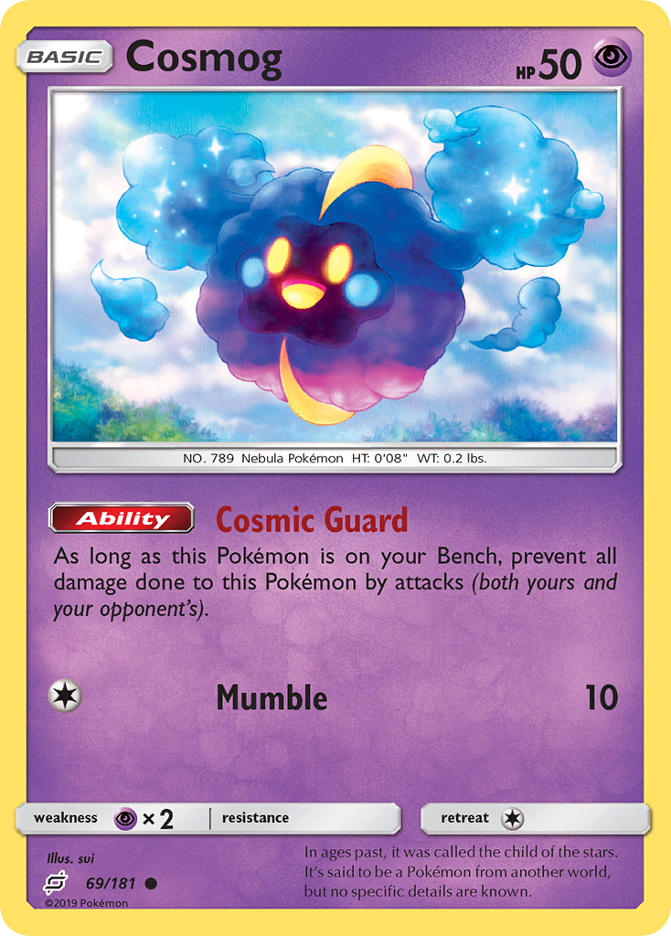 Cosmog (69/181) [Sun & Moon: Team Up] | Jomio and Rueliete's Cards and Comics