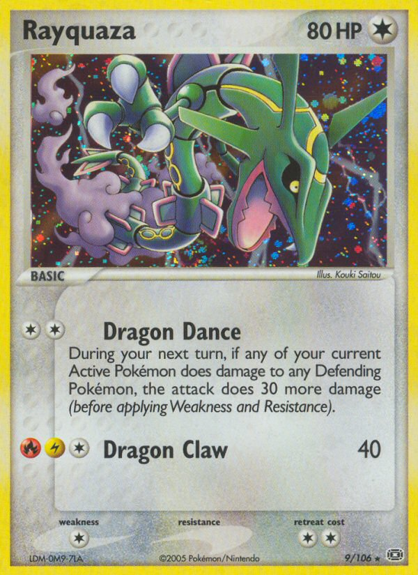 Rayquaza (9/106) [EX: Emerald] | Jomio and Rueliete's Cards and Comics