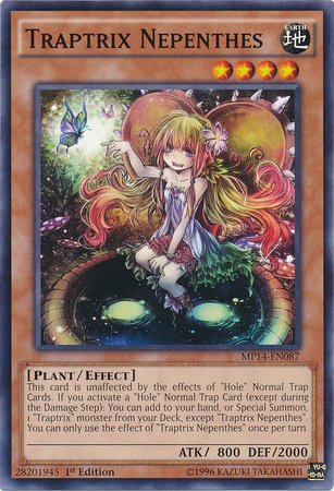 Traptrix Nepenthes [MP14-EN087] Common | Jomio and Rueliete's Cards and Comics