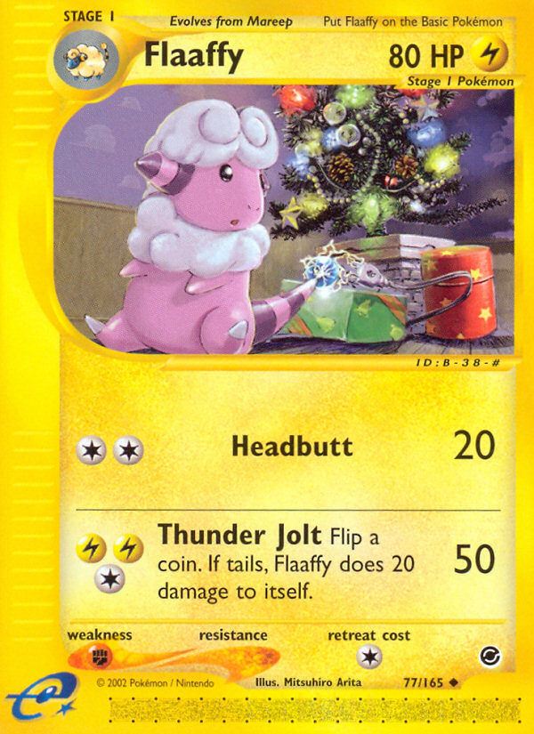 Flaaffy (77/165) [Expedition: Base Set] | Jomio and Rueliete's Cards and Comics