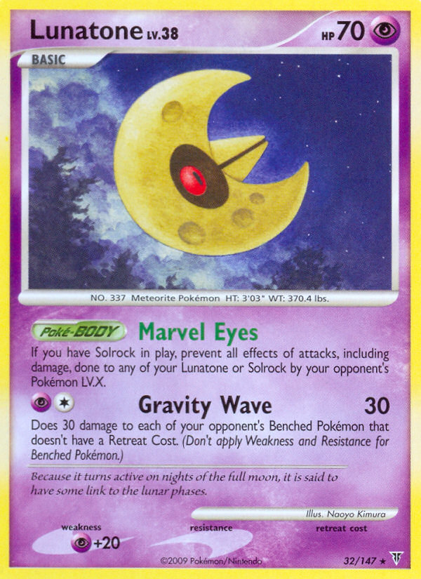 Lunatone (32/147) [Platinum: Supreme Victors] | Jomio and Rueliete's Cards and Comics